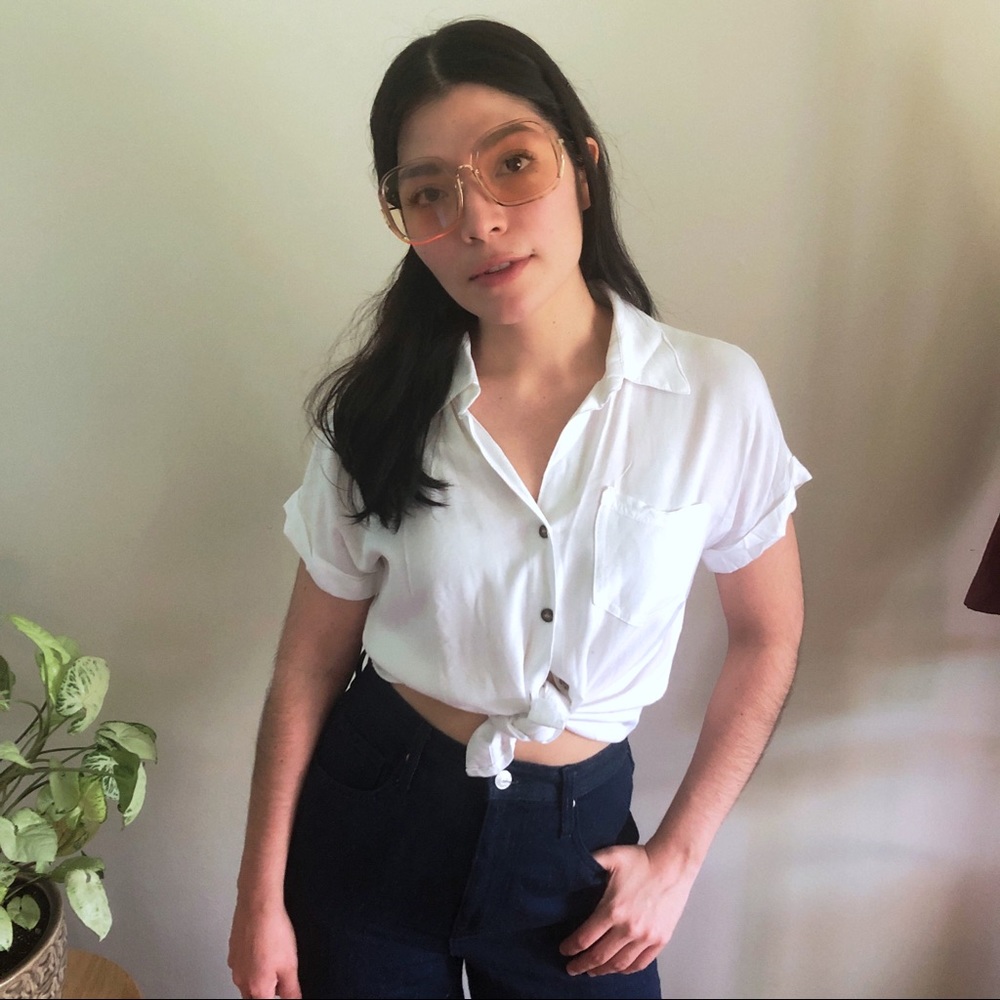 3/$15🌷 Summer button down short sleeve Shirt